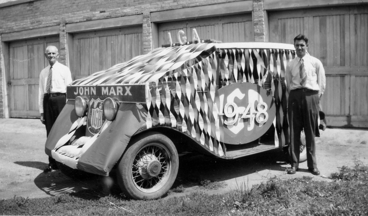 Marx IGA Float 1948